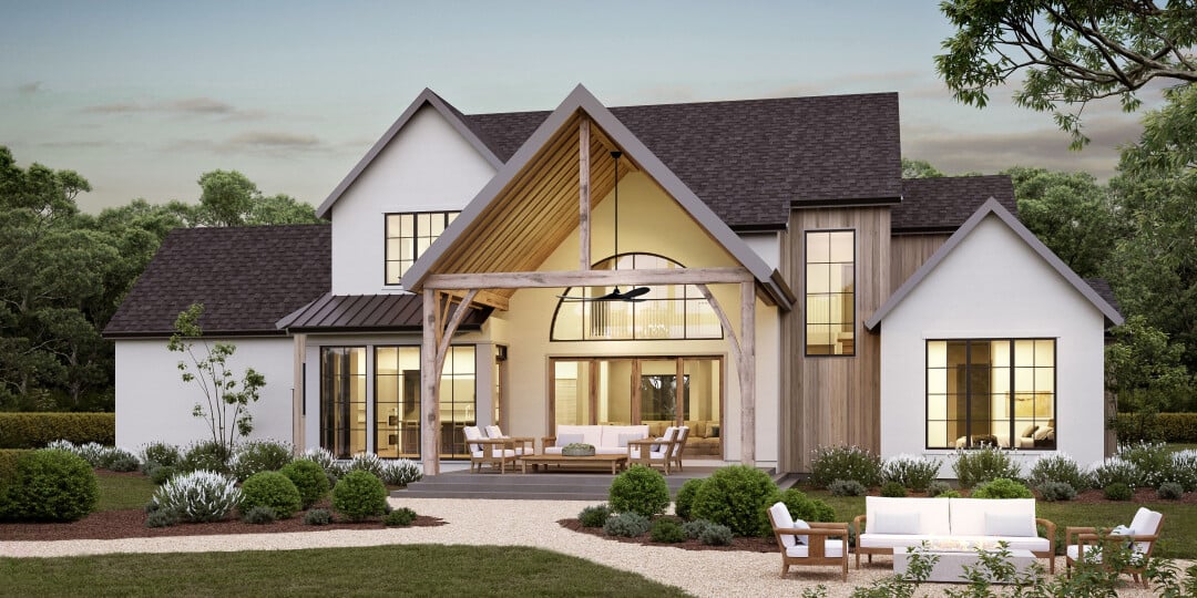 25027 – E-Craft, Fairfield_Exterior02 2025.05.14 Exterior of Forsyth Commons Custom Built Home