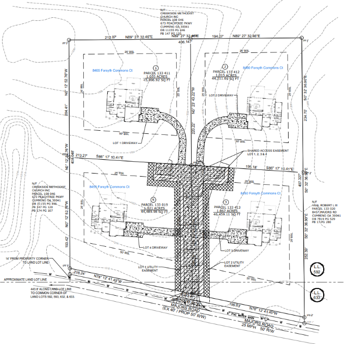 Forsyth Commons Site Plan