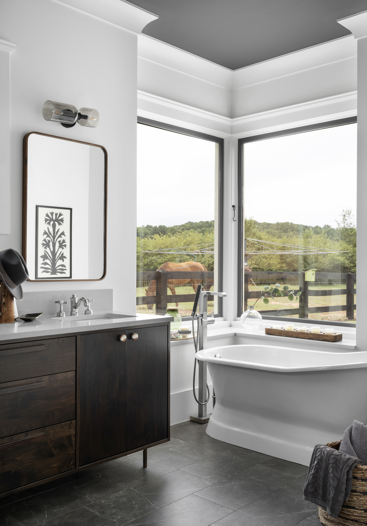 Indoor farm Custom mini farm home in Roswell Georgia by Ecraft